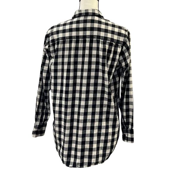Madewell Women's Checkered Button Down Shirt Size S - Picture 2 of 5